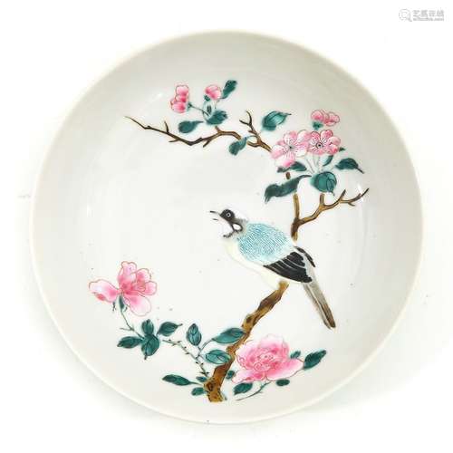 A Famille Rose plate