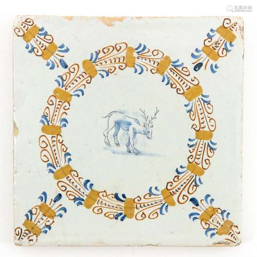 A 17th Century Tile