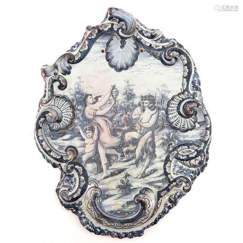 A French 18th Century Plaque