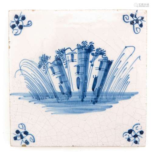 A 17th Century Tile