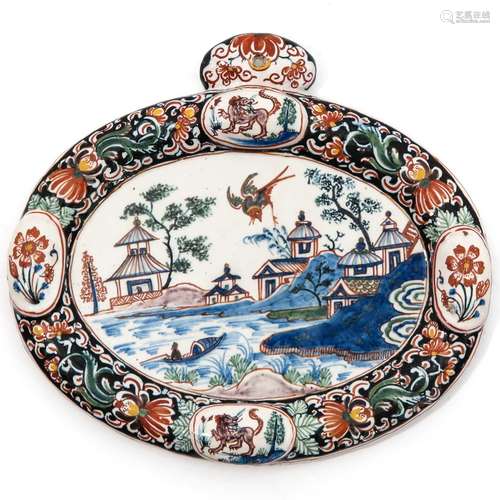 A Delft Plaque Circa 1700