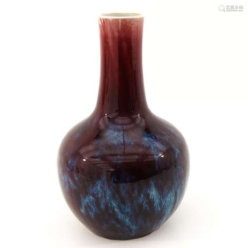 A Flambe Decor Vase