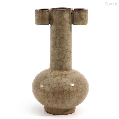 A Crackleware Decor Vase