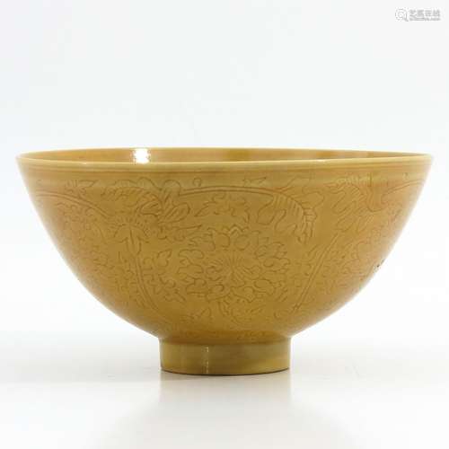 A Yellow Glaze Bowl