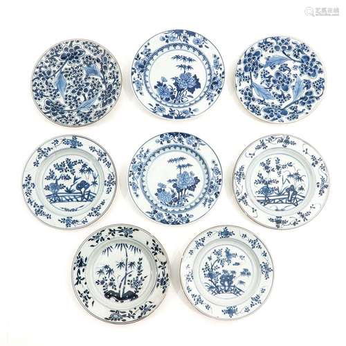 A Collection of 8 Plates