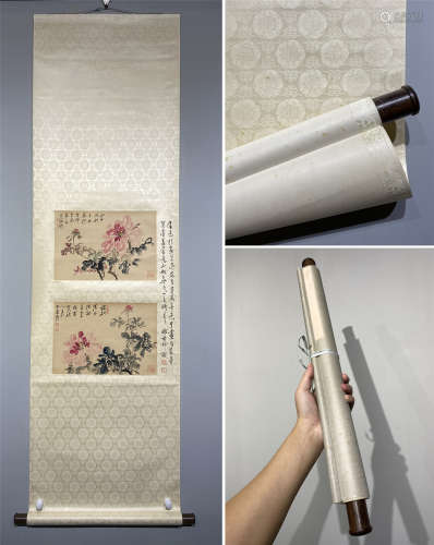 A CHINESE VERTICAL PAINTING SCROLL