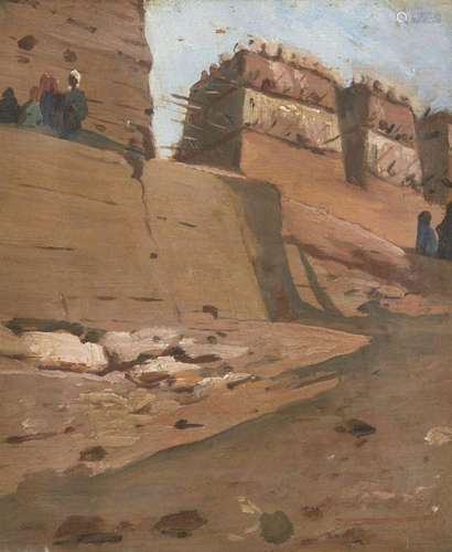 Georges Jules Victor Clairin, French 1843-1919- Abydos, Egyp...