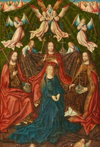 Jan Baegert (The master of Cappenberg), The Coronation of th...