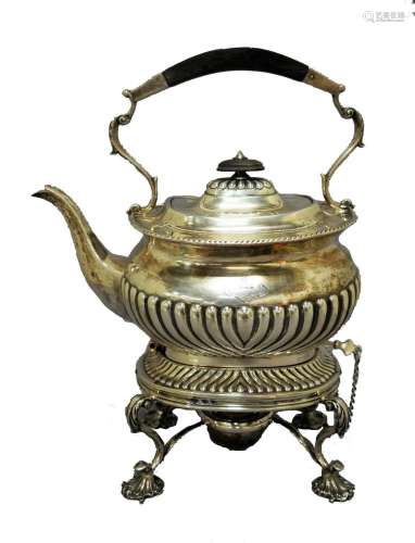 A Victorian Sterling Silver Kettle