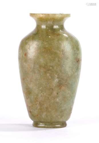 Chinese Jadeite Hardstone Snuff Bottle
