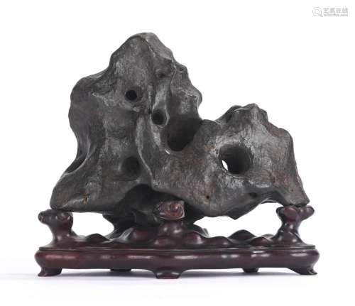 A Chinese Lingbi Scholar's Rock