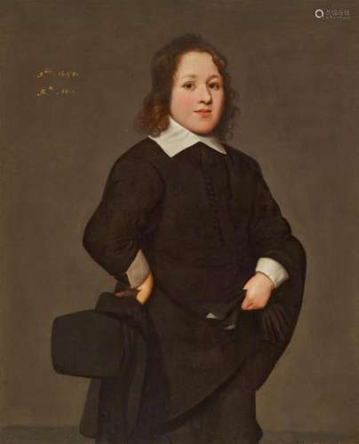 Mathijs Harings, attributed to, Portrait of a 10-year-old bo...