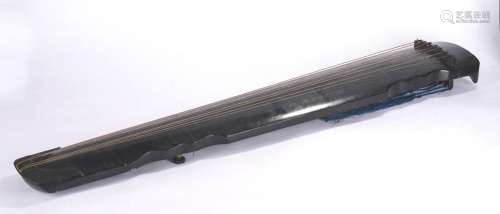 Chinese Black Lacquered Guqin