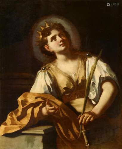 Francesco Solimena, Saint Catherine