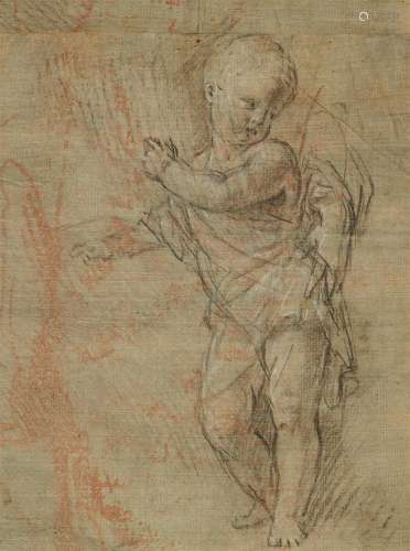 Bolognese School 17th century, Standing Cupid