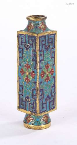 Chinese Cloisonne Enamel Incense Vessel