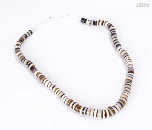 A Banded Agate Necklace