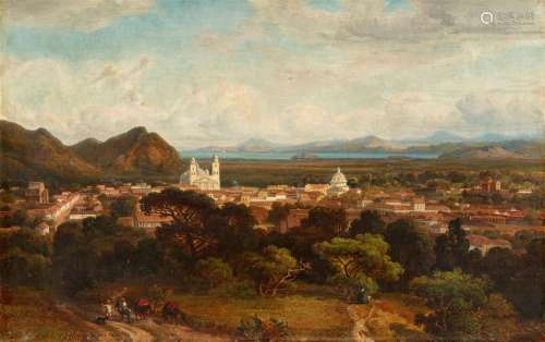 Ferdinand Bellermann, View of the City of Valencia in Venezu...