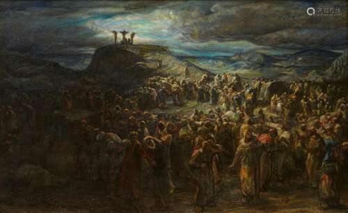 Nikolaus Gysisi, The Crucifixion of Christ on Golgotha