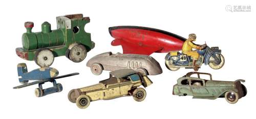 A COLLECTION OF VINTAGE TOYS