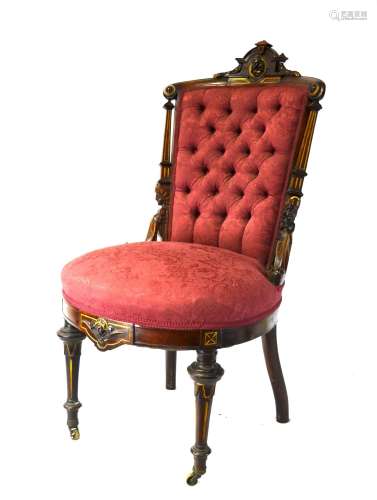 Victorian Style Wood Chair