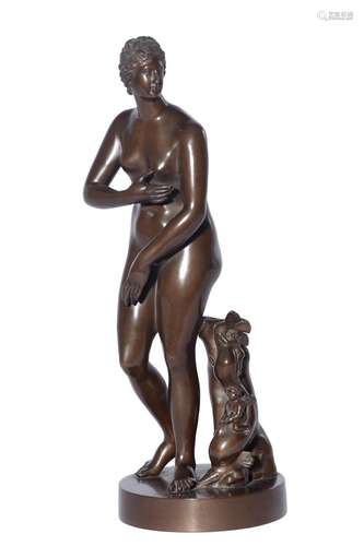 AN ITALIAN BRONZE OF THE MEDICI VENUS