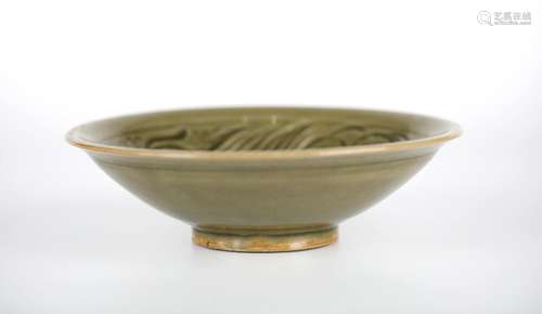 Chinese Celadon Glazed Tea Bowl