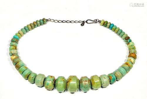 Old Chinese Turquoise Necklace