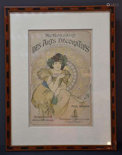 Alphonse MUCHA (1860-1939), Dictionnaire des Arts Décoratifs...