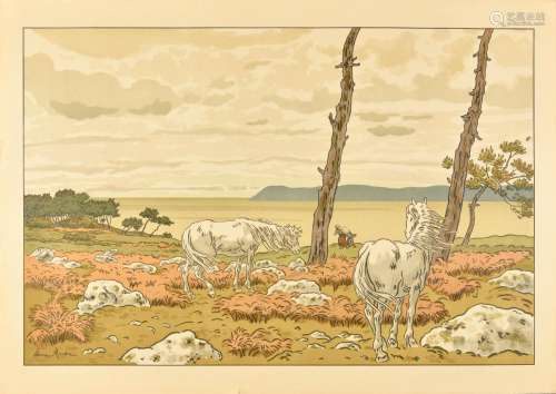 HENRI RIVIERE (1864-1951) La Baie. 1897. Planche n°1 (sur 16...