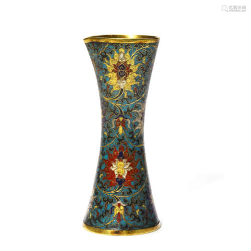 A Cloisonné Enamel Liquor Vessel