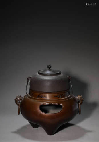 A Bronze Incense Burner