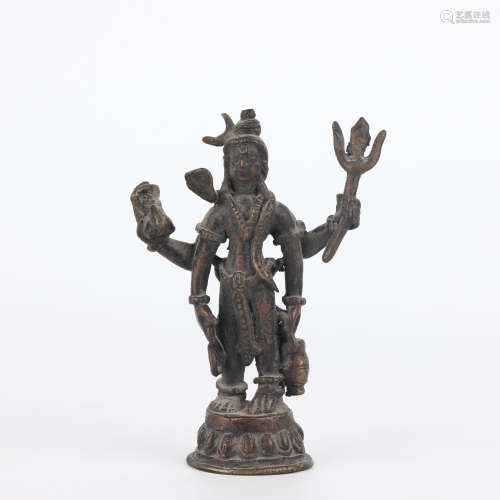 A Bronze Figure of Tara