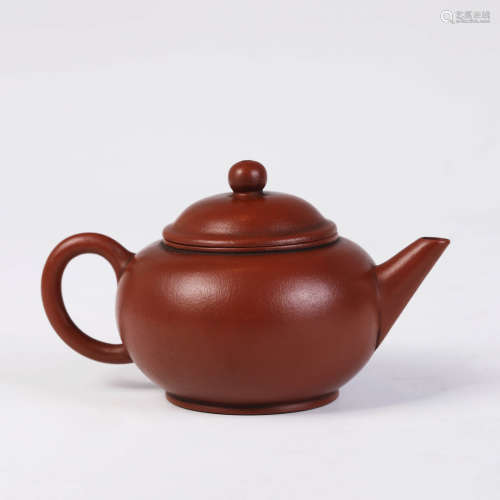 A Chinese Zhuni Tea Pot