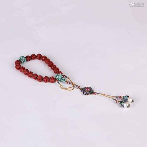 18 Coral Beads Hand String