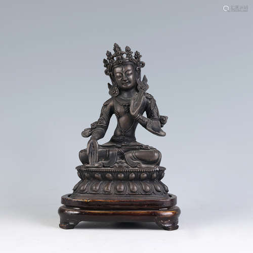 A Bronze Figure of Tara