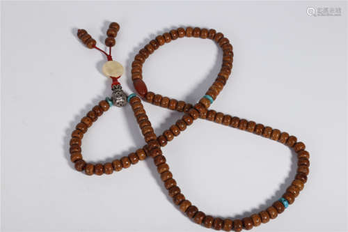 A String of Stars and Moon Bodhi Buddha Beads