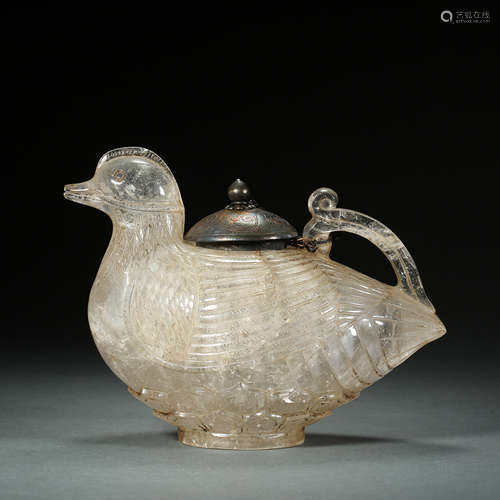 Liao Dynasty, Crystal Mandarin Buck Pot