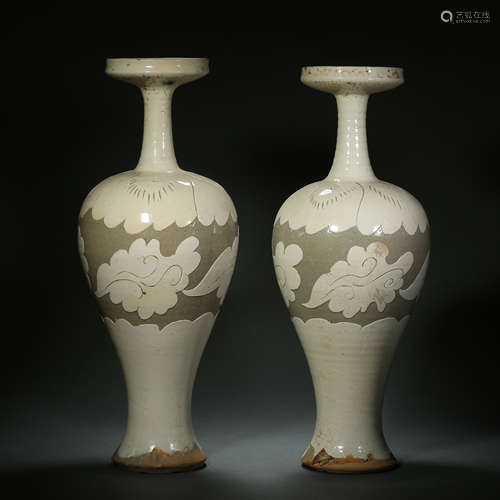 Liao Dynasty, Cizhou Kiln Handicap Bottle