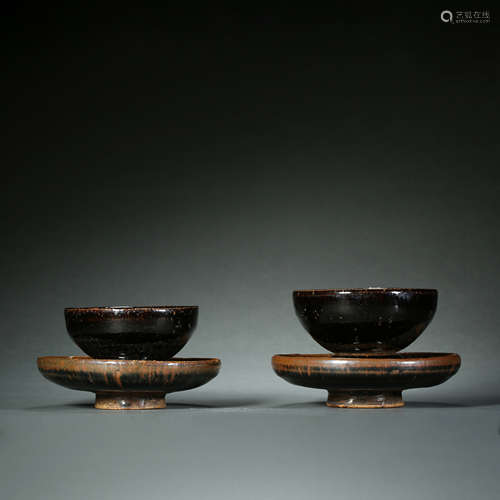 Song Dynasty,Black Glaze Tea Cup