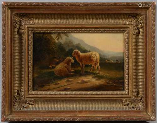 Balthazar Paul OMMEGANCK (Anvers 1755 - 1826) Paysage au tro...