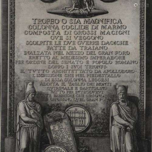 Giovanni Battista PIRANESI (1720-1778) Trofeo o siamagnifica...