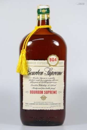 1 bottle Bourbon Supreme, The American, Distilling