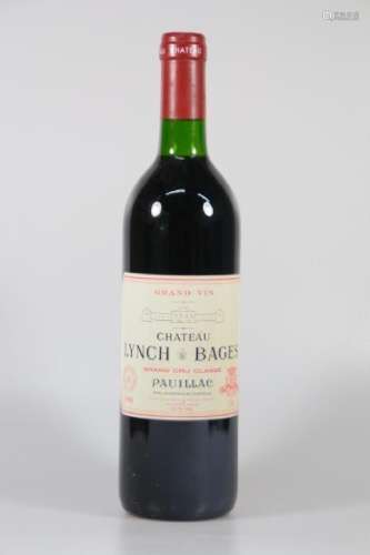 1 bottle of Chateau Lynch Bages, 1990, Grand Cru Classe