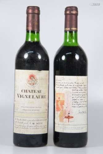 8 bottles of Chateau Vignelaure 1983, limited to 325000