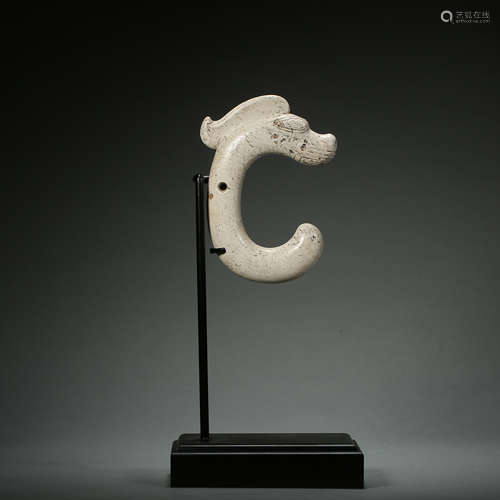 Hongshan Culture, Jade C-Shaped Dragon