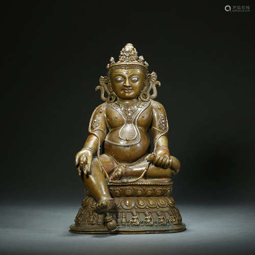 17th Century,Statue of The God of Wealth