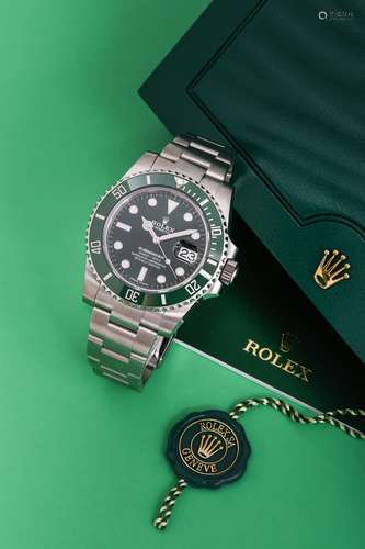 ROLEX, SUBMARINER 'Hulk', REF. 116610LV