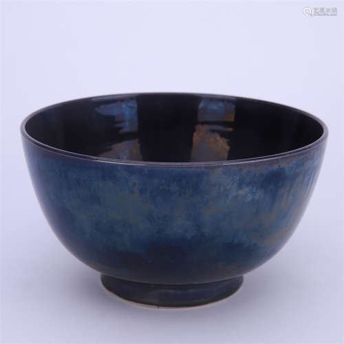 A Flambe-Glaze Bowl