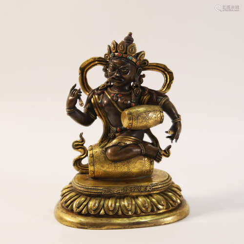 A Gilt Bronze Figure of Buddha